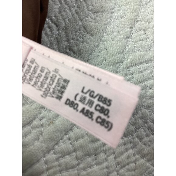 Lot of 2 Victorias Secret Lightly Lined Wireless Bras In Green & Brown*38B*NWOT - Picture 5 of 8